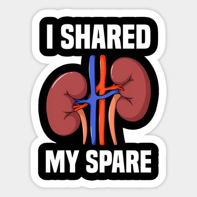 Ney Transplant Donor Organ Sticker by Sink-Lux